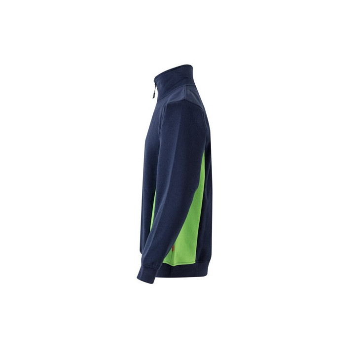 VL SVAROG. Sweatshirt de felpo bicolor (260g/m²), em poliéster (65%) e algodão (35%)
