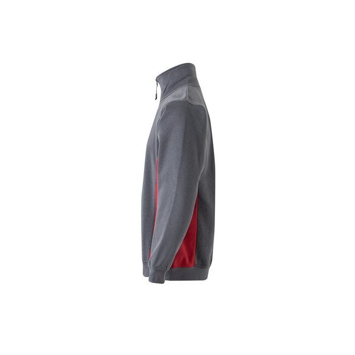 VL SVAROG. Sweatshirt de felpo bicolor (260g/m²), em poliéster (65%) e algodão (35%)