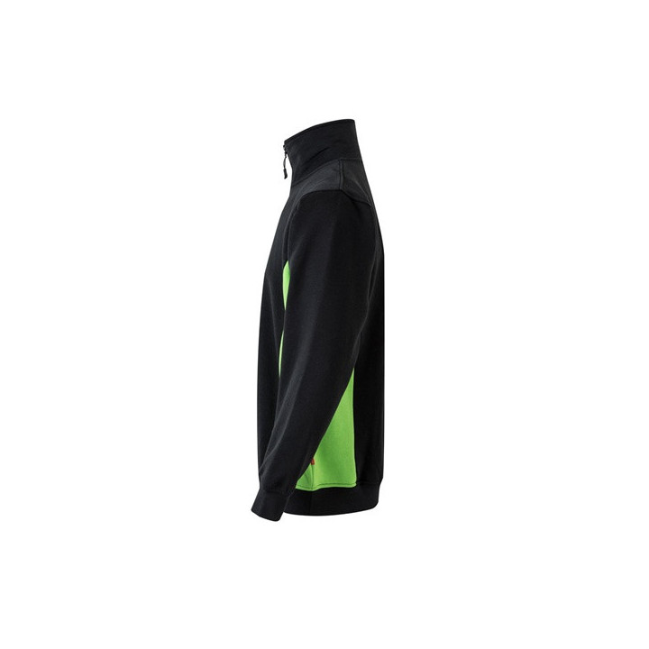 VL SVAROG. Sweatshirt de felpo bicolor (260g/m²), em poliéster (65%) e algodão (35%)