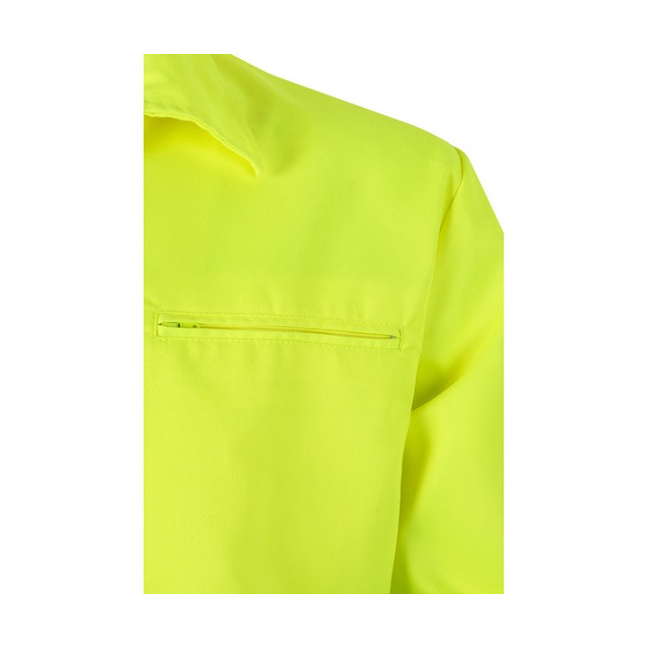 VL NEPTUNE. Casaco bicolor de sarja (210g/m²) em poliéster (80%) e algodão (20%)