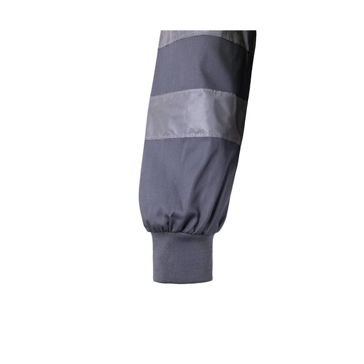 VL NEPTUNE. Casaco bicolor de sarja (210g/m²) em poliéster (80%) e algodão (20%)