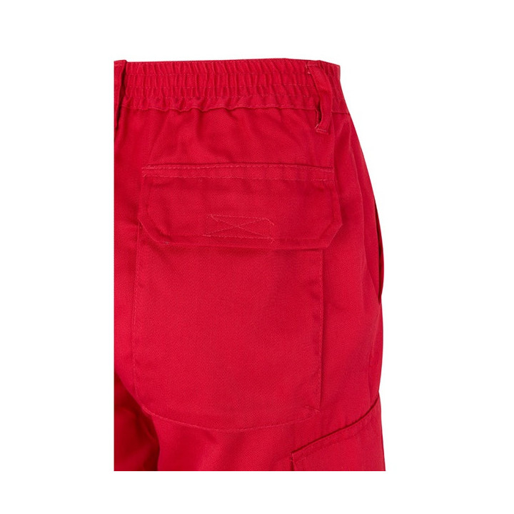 VL POSEIDON. Calças bicolor em sarja multibolsos (210g/m²), em algodão (20%) e poliéster (80%)