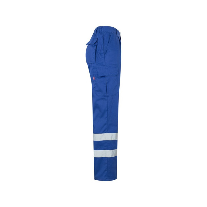 VL ASCLEPIUS. Calças em sarja multibolsos (200g/m²), em algodão (35%) e poliéster (65%)