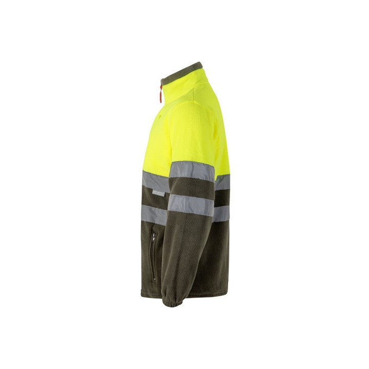 VL EROS. Casaco polar bicolor (280g/m²), em poliéster (100%)