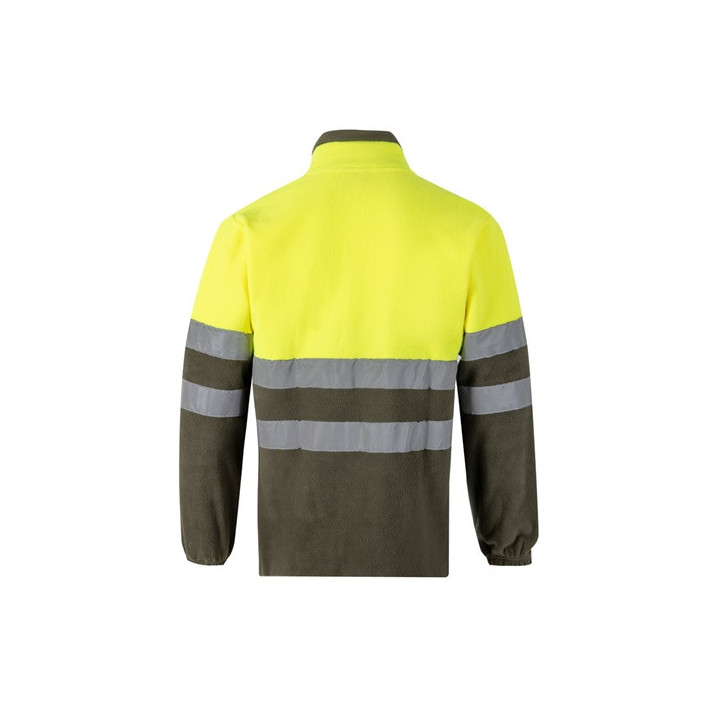 VL EROS LARGE. Casaco polar bicolor (280g/m²), em poliéster (100%)