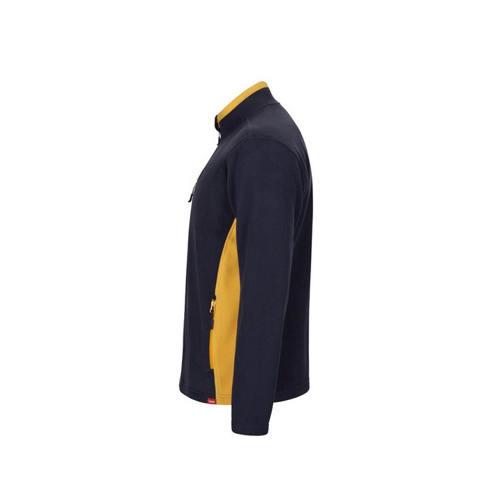 VL GERAS. Casaco polar bicolor (220g/m²) em poliéster (100%)