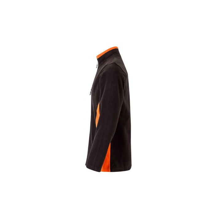 VL GERAS. Casaco polar bicolor (220g/m²) em poliéster (100%)