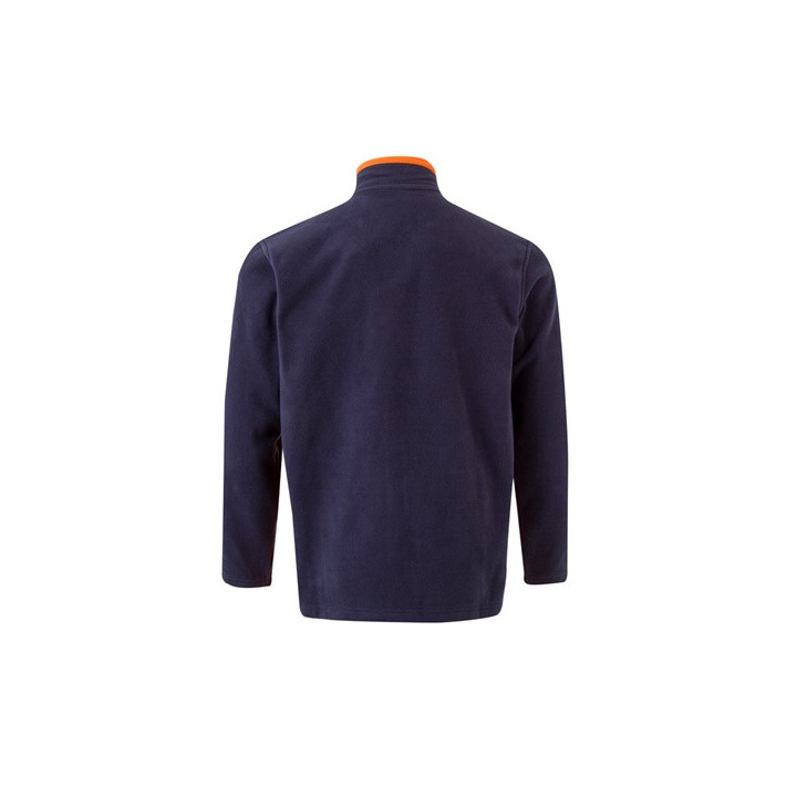VL GERAS. Casaco polar bicolor (220g/m²) em poliéster (100%)