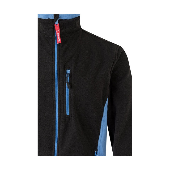 VL GERAS. Casaco polar bicolor (220g/m²) em poliéster (100%)