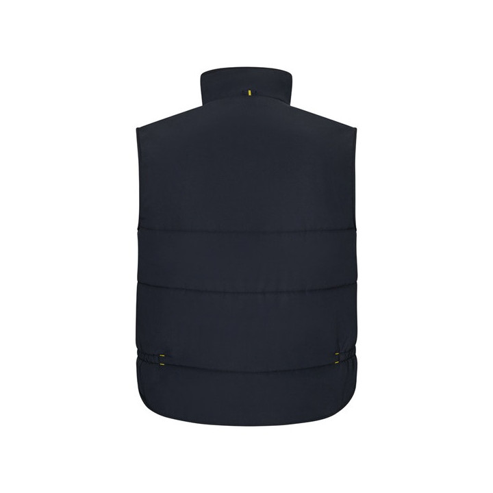 VL NERGAL. Colete acolchoado, bicolor multibolsos (120g/m²), em poliéster (100%)