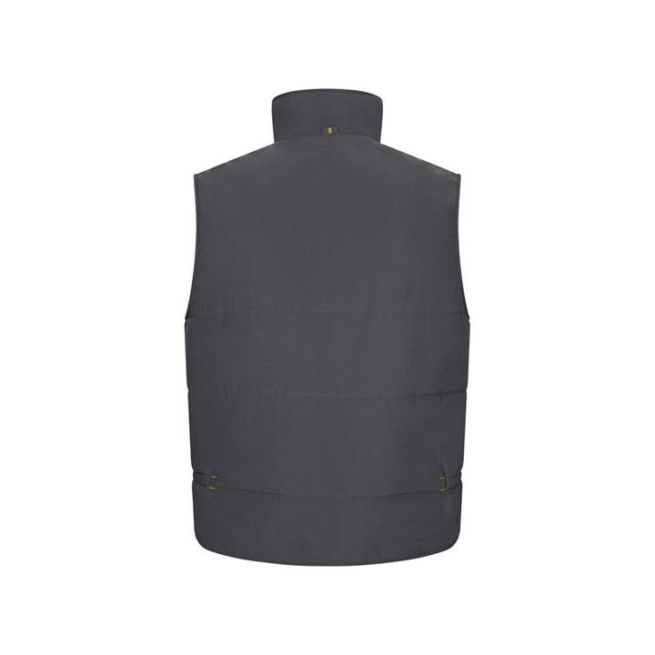 VL NERGAL. Colete acolchoado, bicolor multibolsos (120g/m²), em poliéster (100%)