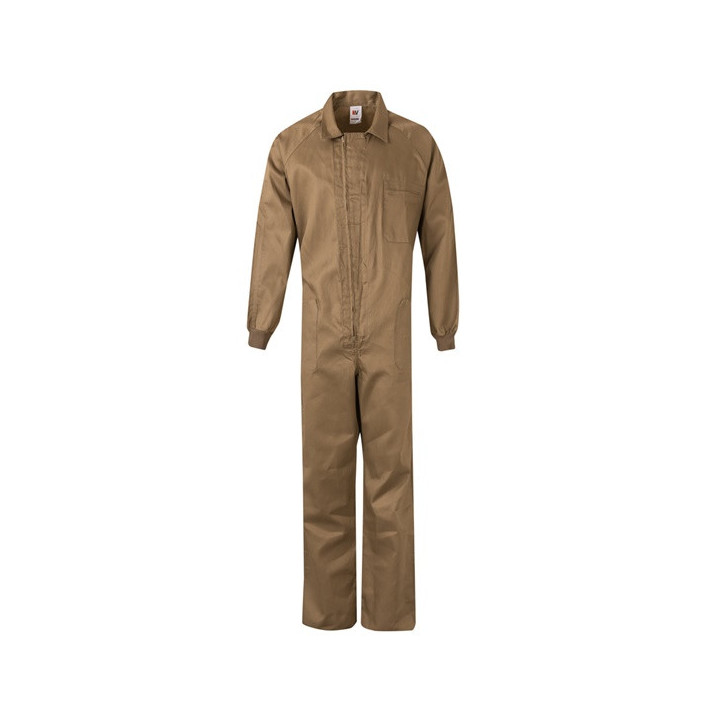 VL YAMA. Fato-macaco de sarja (200g/m²) , em algodão (35%) e poliéster (65%)