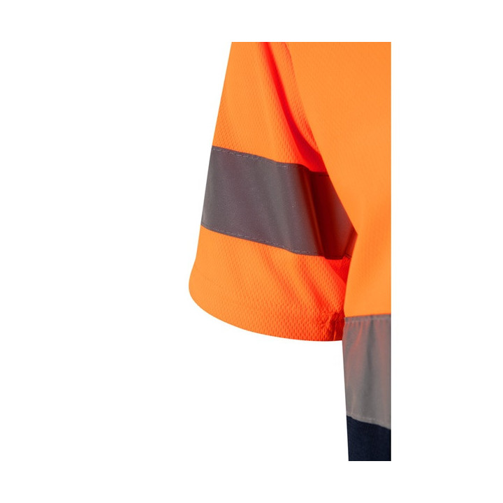 VL BRAHMA. T-shirt técnica bicolor bird-eye (140g/m²), em poliéster (100%)