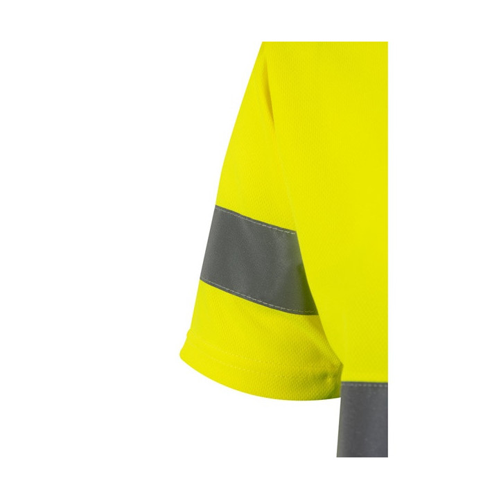 VL BRAHMA LARGE. T-shirt técnica bicolor bird-eye (140g/m²), em poliéster (100%)