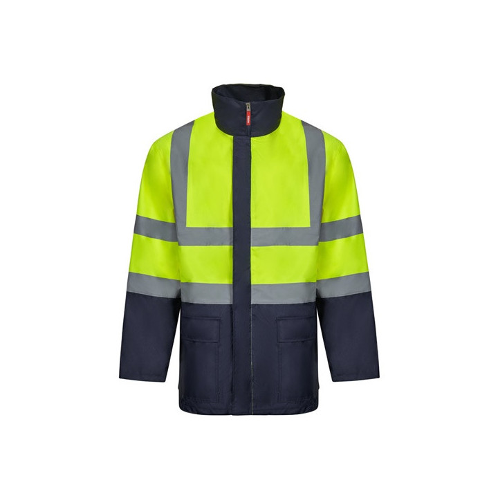 VL JUNO. Parka 4 em 1 bicolor (180g/m²), em poliéster (100%) com revestimento de PU