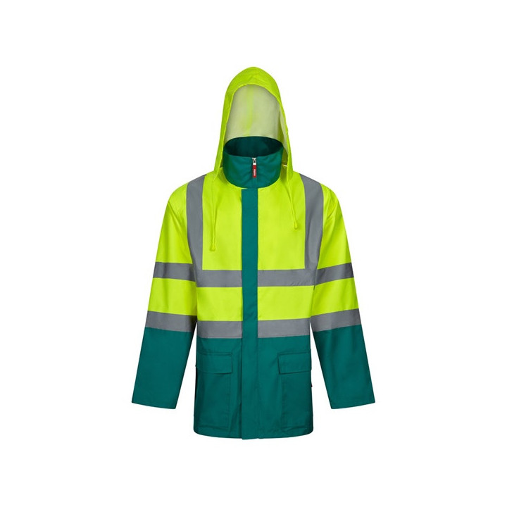 VL JUNO LARGE. Parka 4 em 1 bicolor (180g/m²), em poliéster (100%) com revestimento de PU