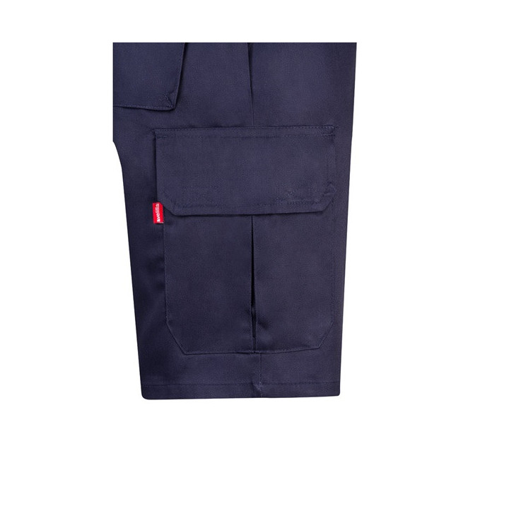 VL CHIONE. Bermudas em sarja multibolsos (200g/m²), em algodão (35%) e poliéster (65%)
