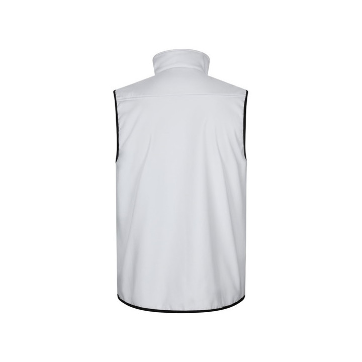 VL VARUNA. Colete soft shell (280g/m²), com forro polar, em poliéster (94%) e elastano (6%)
