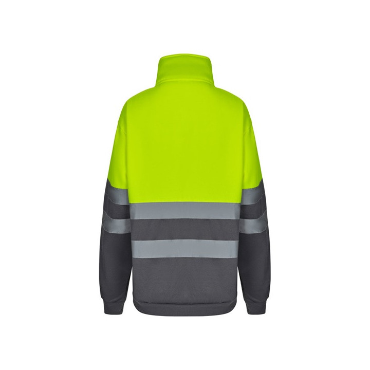 VL THOR LARGE. Sweatshirt bicolor (300g/m²) em felpa de poliéster (100%)