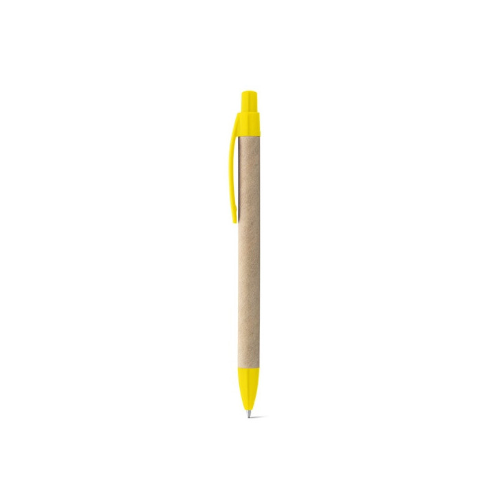 REMI. Esferográfica em papel 100% reciclado com clipe