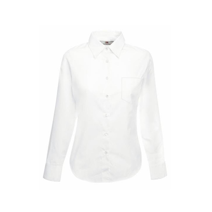 Ladies Poplin LSL
