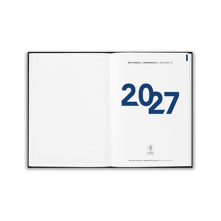 MUSSET A5. Agenda A5 em PU (58% reciclado)