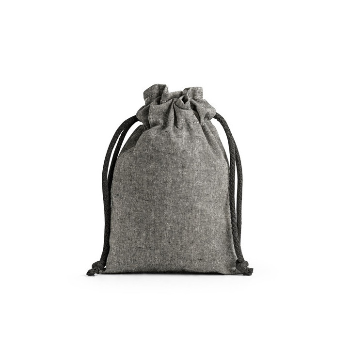 GIBRALTAR. Saco de oferta em algodão reciclado (70%) e poliéster (30% rPET) (140 g/m²)