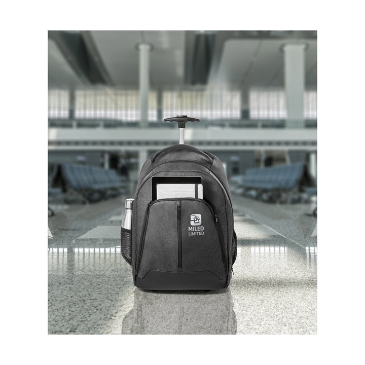 EINDHOVEN. Mochila trolley para computador portátil 15'6'' em 600D