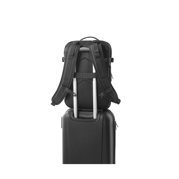 DALLAS. Mochila de viagem em poliéster reciclado 600D de alta densidade para computador portátil 17'3"