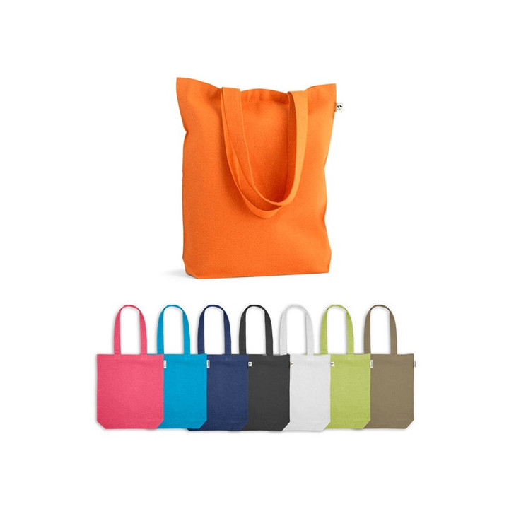 MERIDA. Saco (220 g/m²) em algodão (50%), algodão reciclado (30%) e poliéster (20% rPET)