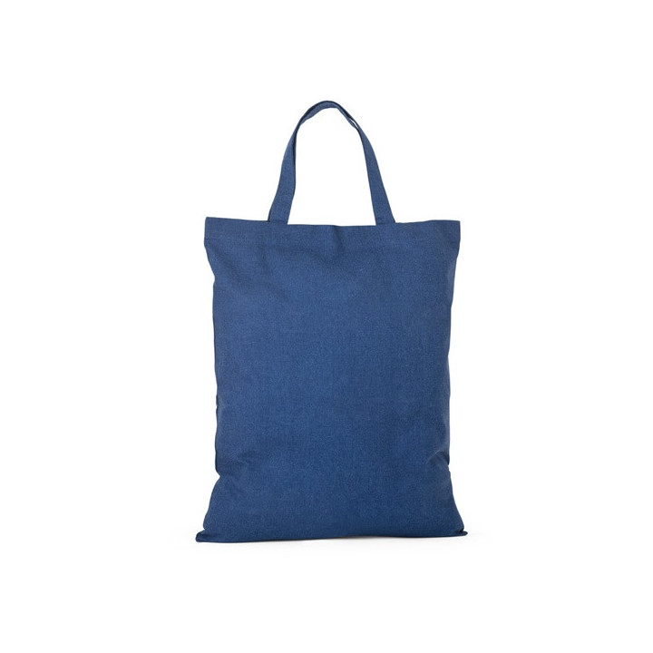SIENA. Saco dobrável em algodão (50%), algodão reciclado (30%) e poliéster (20% rPET) (140 g/m²)