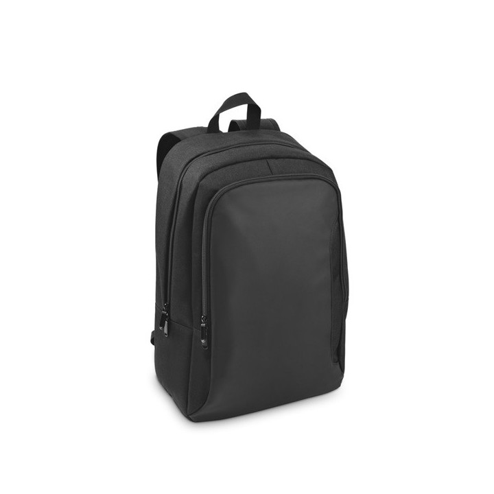 DRAMMEN. Mochila para computador portátil em poliéster reciclado 600D de alta densidade