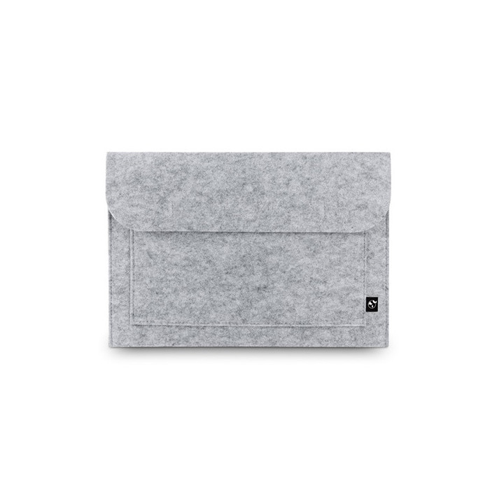 FELPY SLEEVE. Pasta para computador portátil em feltro reciclado (100% rPET)