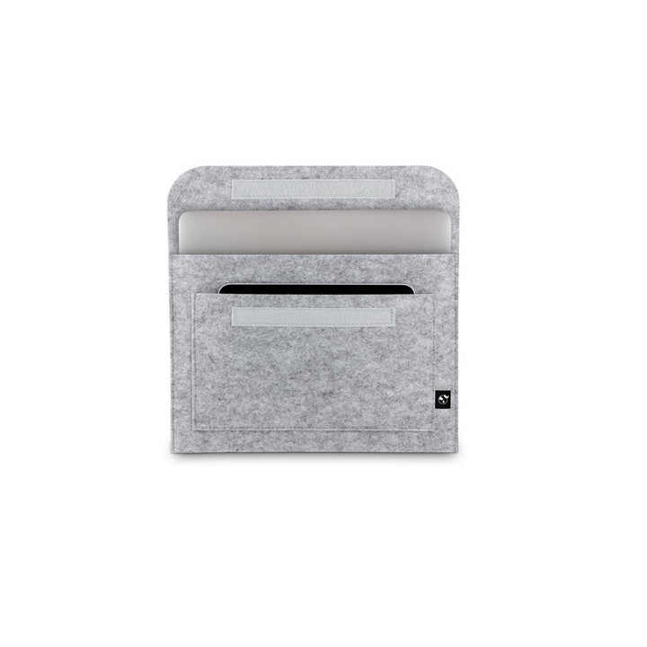 FELPY SLEEVE. Pasta para computador portátil em feltro reciclado (100% rPET)