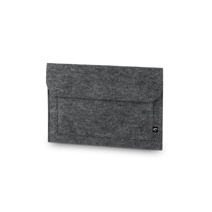 FELPY SLEEVE. Pasta para computador portátil em feltro reciclado (100% rPET)