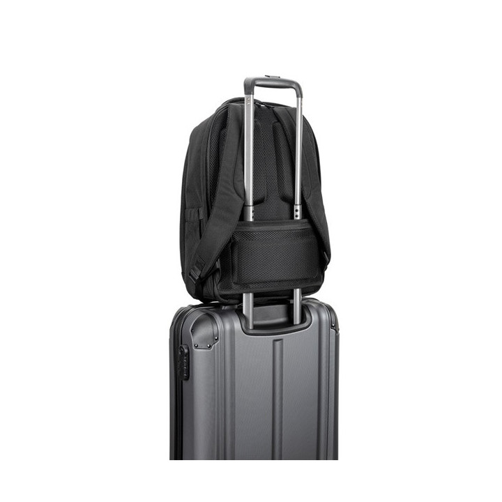YANGON BPACK. Mochila antirroubo, em sarja com revestimento repelente à água e poliéster reciclado 600D, para computador por...