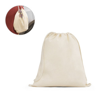 DAHAB. Saco tipo mochila 100% algodão (140 g/m²)