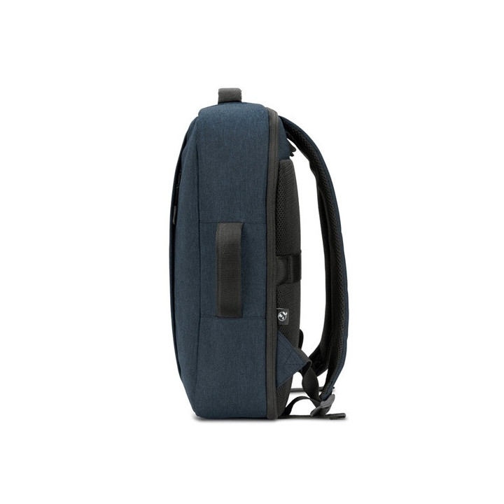 NIAMEY. Mochila para computador portátil em poliéster reciclado 300D de alta densidade 15'6"