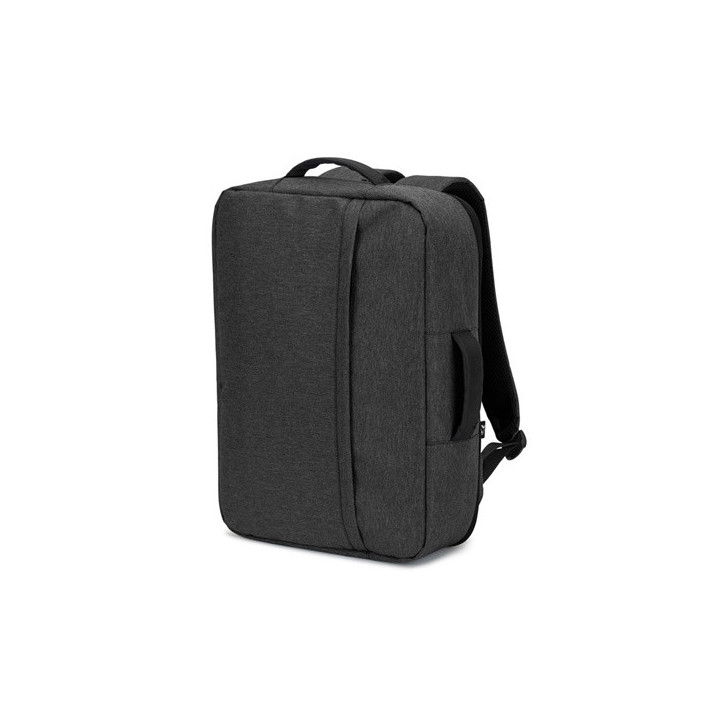 NIAMEY. Mochila para computador portátil em poliéster reciclado 300D de alta densidade 15'6"