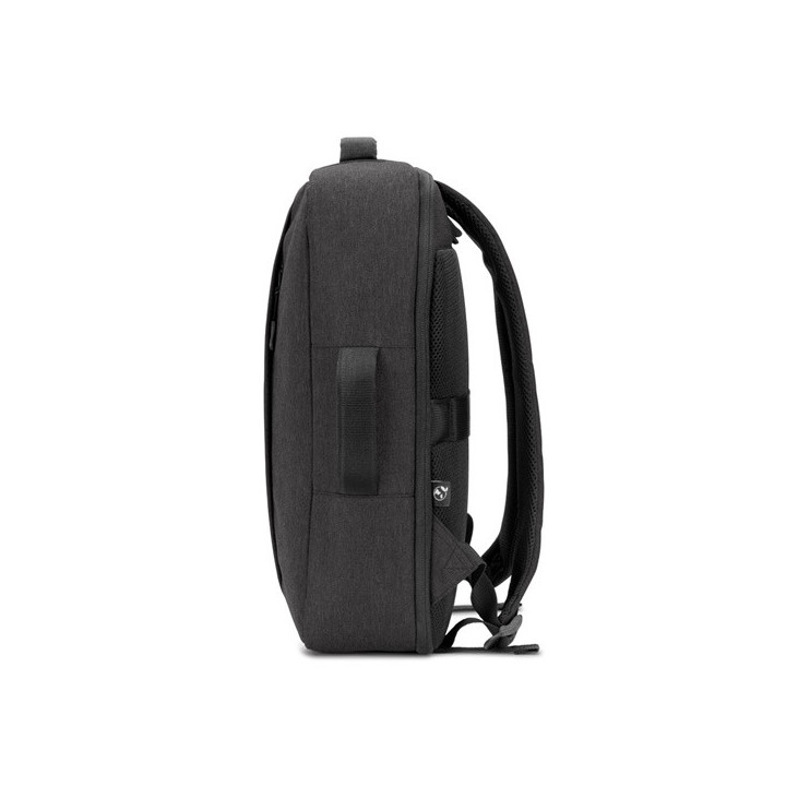 NIAMEY. Mochila para computador portátil em poliéster reciclado 300D de alta densidade 15'6"