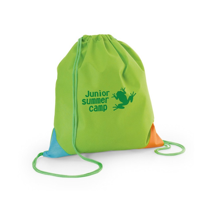 BISSAYA. Saco tipo mochila em non-woven (80 g/m²)