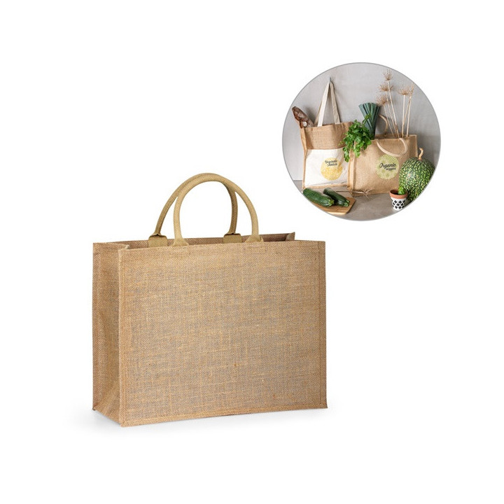 SHANTI. Saco em juta (360 g/m²)