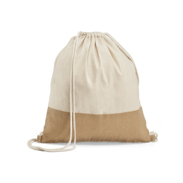 SABLON. Saco tipo mochila 100% algodão (160 g/m²)