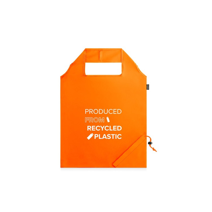 BEIRA. Saco dobrável em 190T poliéster reciclado (100% rPET)