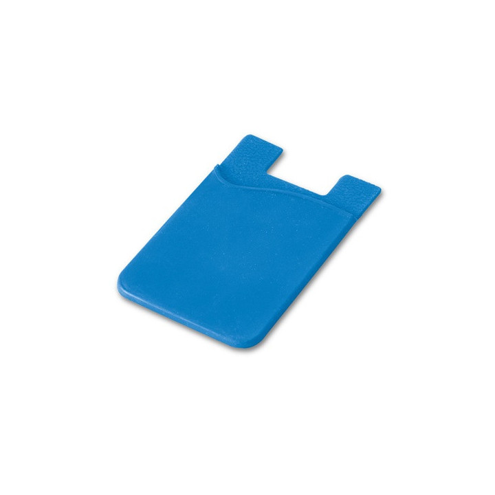 SHELLEY. Porta-cartões para smartphone em silicone