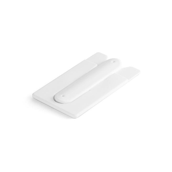 CARVER. Porta-cartões e suporte para smartphone em silicone