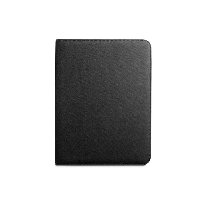 EMERGE FOLDER. Pasta A4 em poliéster reciclado (100% rPET) 300D com fecho