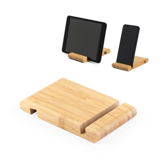 HABER. Suporte para telemóvel em bambu