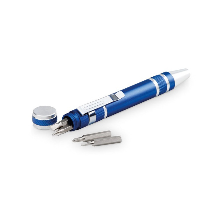 TOOLPEN. Conjunto de chave de parafusos em forma de esferográfica