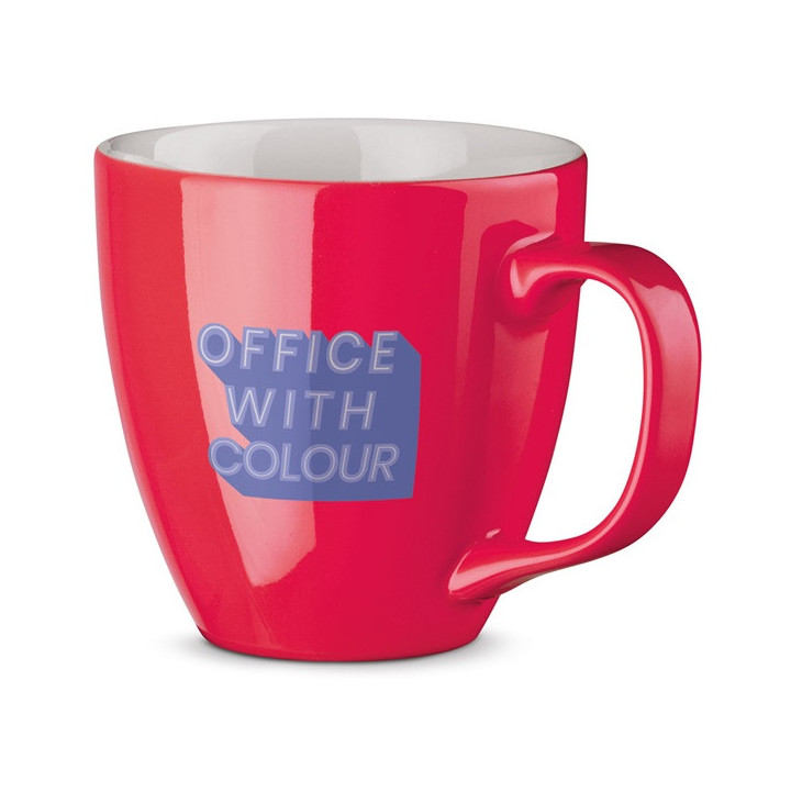 PANTHONY. Caneca em porcelana com hidroglaze 450 mL
